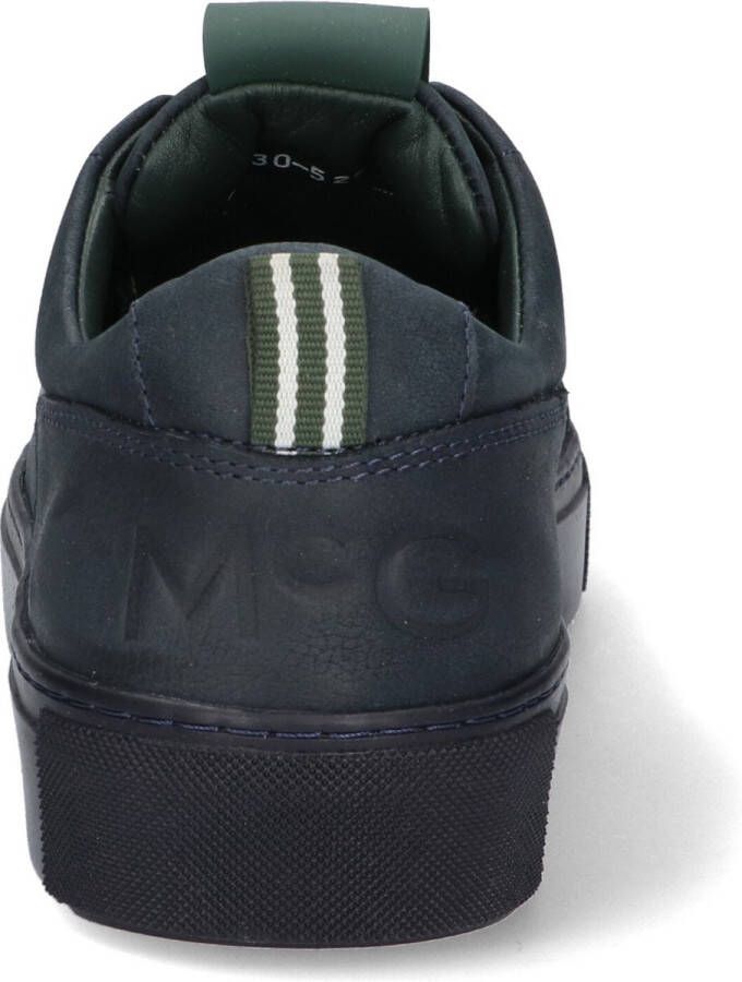 McGregor Heren Sneakers Blauw Lage Sneakers Suède Veters