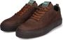 McGregor Heren Sneakers Bruin Lage Sneakers Suède Veters - Thumbnail 7