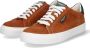 McGregor Heren Sneakers Cognac Lage Sneakers Leer Veters - Thumbnail 6