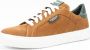 McGregor Heren Sneakers Cognac Lage Sneakers Leer Veters - Thumbnail 7