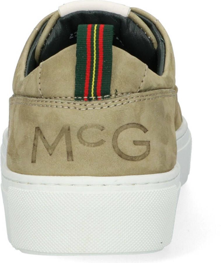 McGregor Heren Sneakers Groen Lage Sneakers Leer Veters - Foto 8