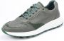 McGregor Heren Sneakers Groen Lage Sneakers Nubuck Veters - Thumbnail 4