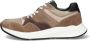 McGregor Heren Sneakers Taupe Lage Sneakers Leer Veters - Thumbnail 5