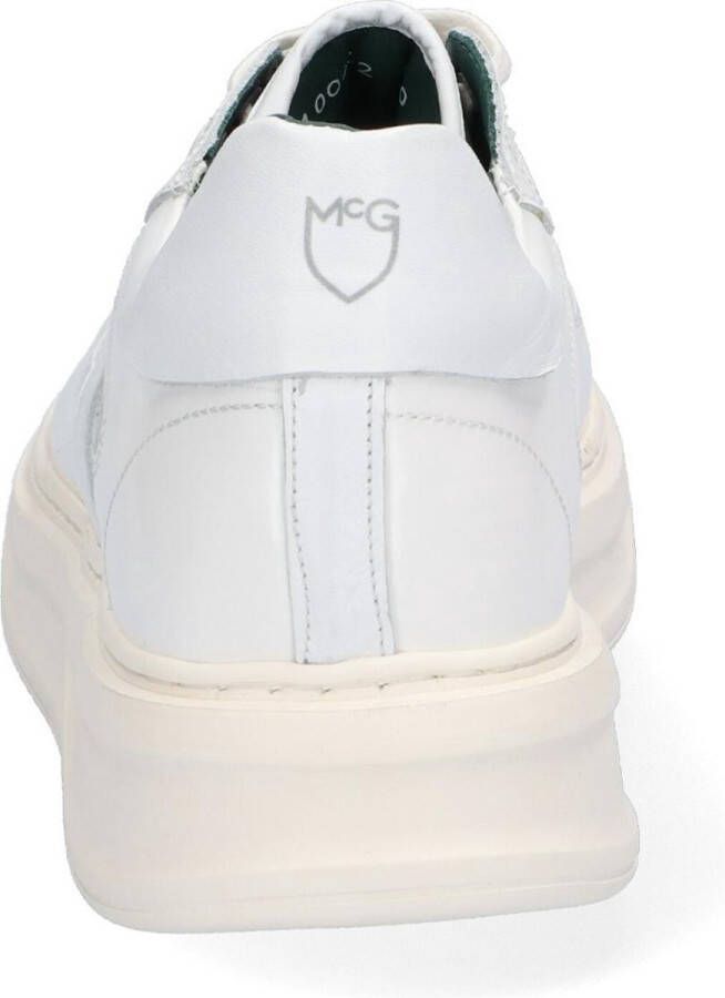 McGregor Heren Sneakers Wit Lage Sneakers Leer Veters