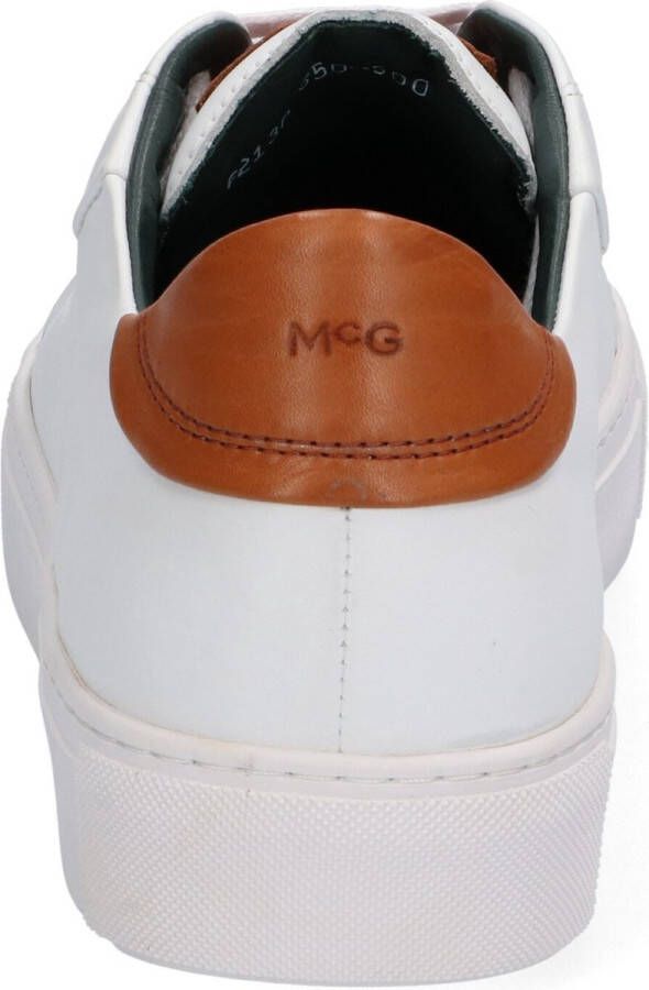 McGregor Heren Sneakers Wit Lage Sneakers Leer Veters