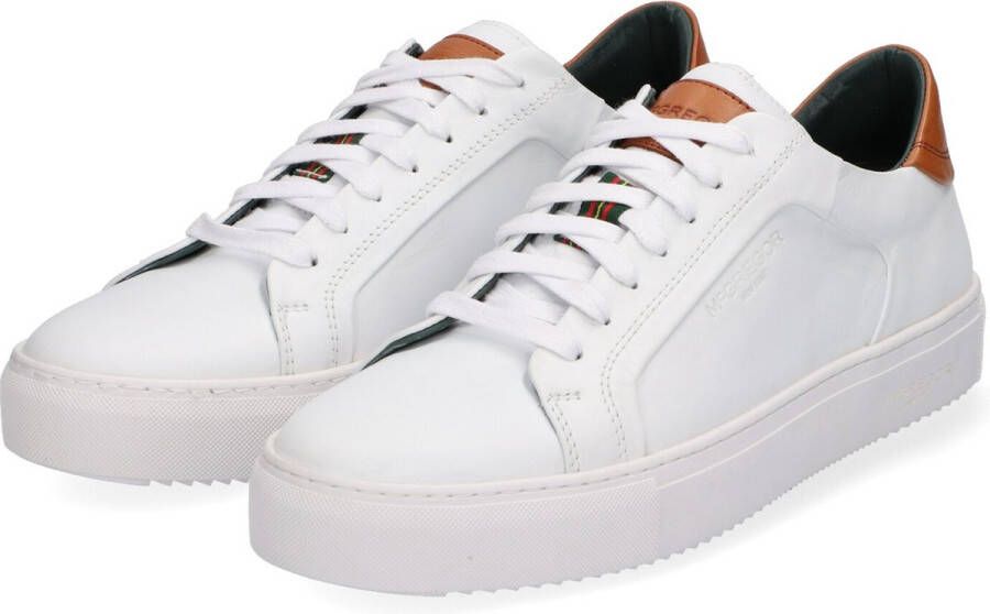 McGregor Heren Sneakers Wit Lage Sneakers Leer Veters