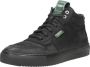 McGregor Heren Sneakers Zwart Hoge Sneakers Leer Veters - Thumbnail 9