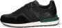 McGregor Heren Sneakers Zwart Lage Sneakers Leer Veters - Thumbnail 9