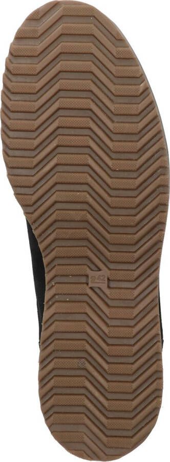 McGregor Heren Sneakers Zwart Veterboots Leer Veters