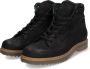 McGregor Heren Sneakers Zwart Lage Sneakers Leer Veters - Thumbnail 4
