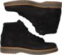 McGregor Heren Sneakers Zwart Lage Sneakers Leer Veters - Thumbnail 5
