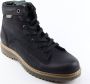 McGregor Heren Sneakers Zwart Lage Sneakers Leer Veters - Thumbnail 7