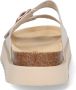 McGregor Vrouwen Damesslippers Beige Slippers Imitatieleer Gesp(en) - Thumbnail 6