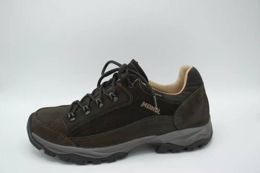 meindl 2966 Atlanta GTX mahagoni bruine wandelschoen laag A Kleur Bruin)