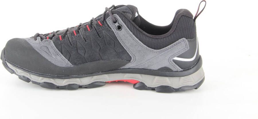 meindl LITE TRAIL GTX M (031) 9 Heren waterdichte lage wandelschoenen Anthrazit Rot