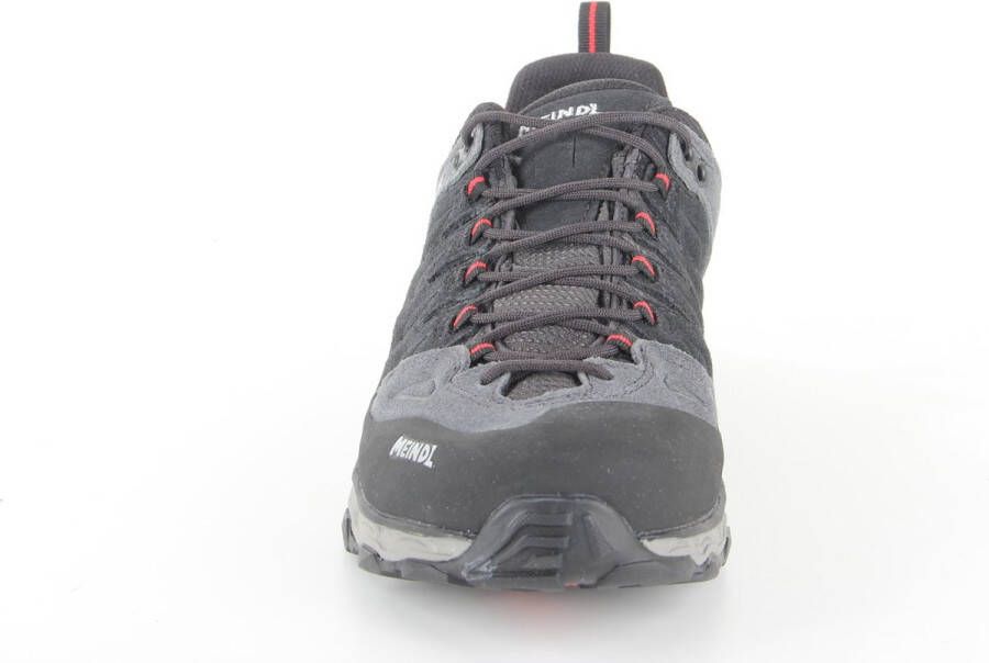 meindl LITE TRAIL GTX M (031) 9 Heren waterdichte lage wandelschoenen Anthrazit Rot