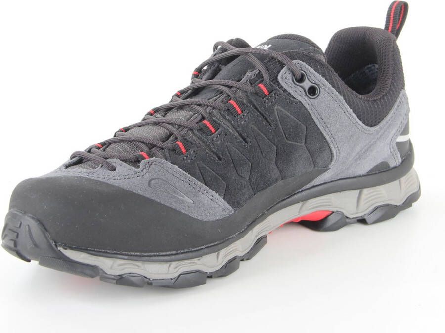 meindl LITE TRAIL GTX M (031) 9 Heren waterdichte lage wandelschoenen Anthrazit Rot