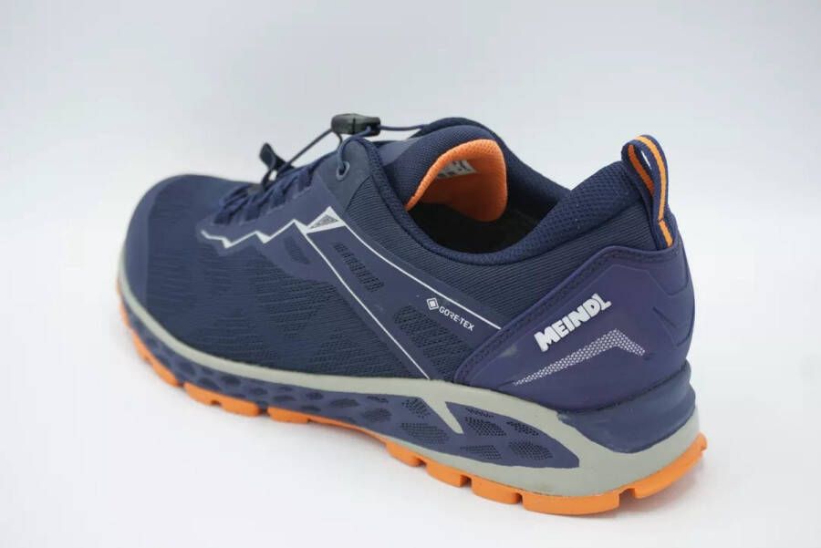 meindl Power Walker Gore-tex Heren Wandelschoenen 5568-49 Kleur Blauw