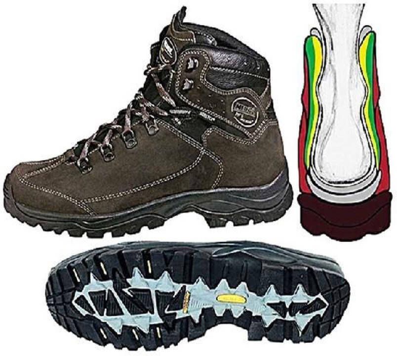 meindl Vakuum Ultra Gore-tex Dames Wandelschoenen 2848-96 Kleur Bruin