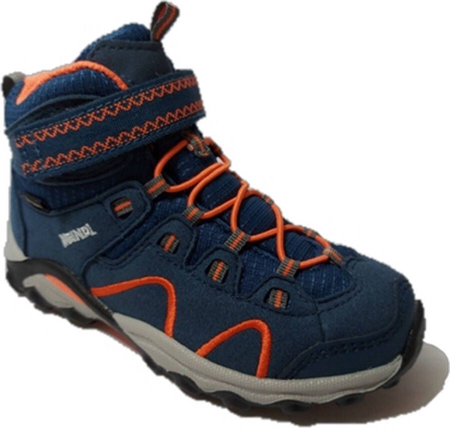 Meindl Wandelschoen Lucca Junior Mid GTX 2106 49 Marine Oranje - Foto 4