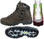 Meindl Vakkuum Men Ultra Heren waterdichte mid wandelschoenen Dunkelbraun - Thumbnail 9