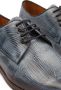 Melik Schoen Derby Monoti Print Blauw Heren Nette schoenen - Thumbnail 5