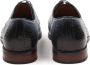 Melik Schoen Derby Monoti Print Blauw Heren Nette schoenen - Thumbnail 6