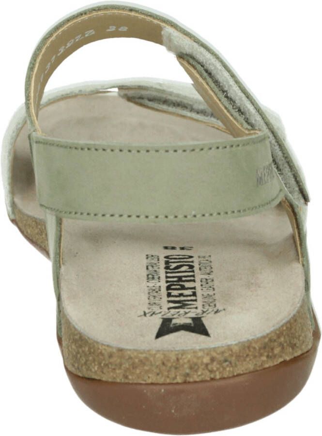 Mephisto AGAVE BUCKSOFT Volwassenen Platte sandalen Groen
