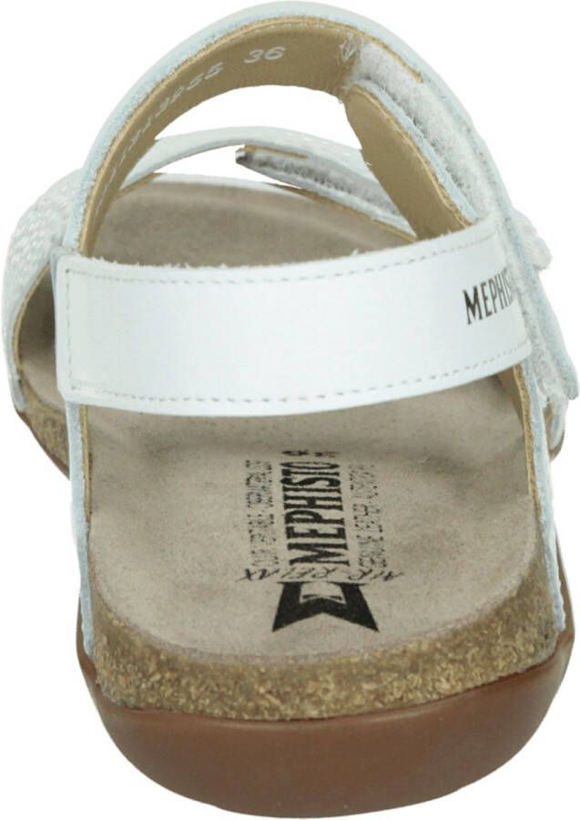 Mephisto AGAVE SILK Volwassenen Platte sandalen Wit beige