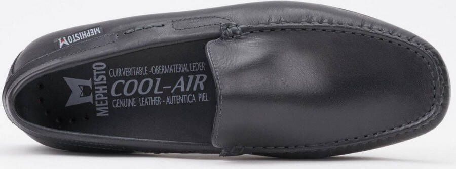 Mephisto Algoras heren moccasin zwart