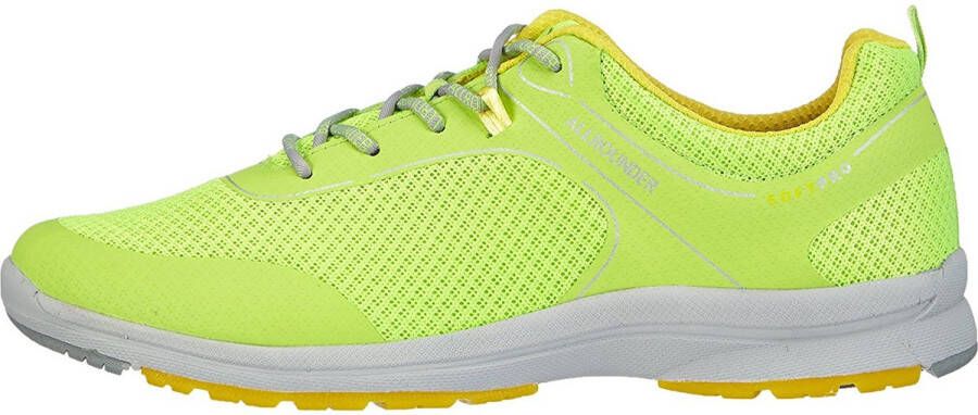 Mephisto Allrounder by DAKONA lichtgroen mesh outdoor sneaker voor dames