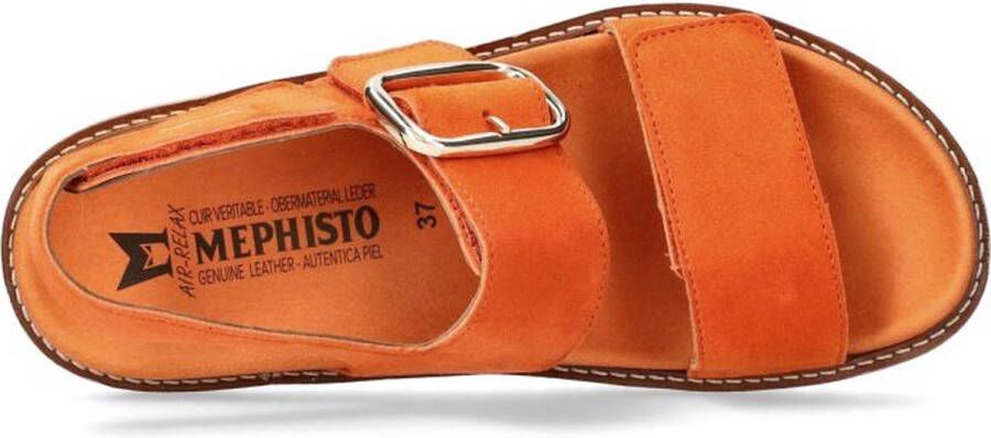 Mephisto Belona dames sandaal oranje