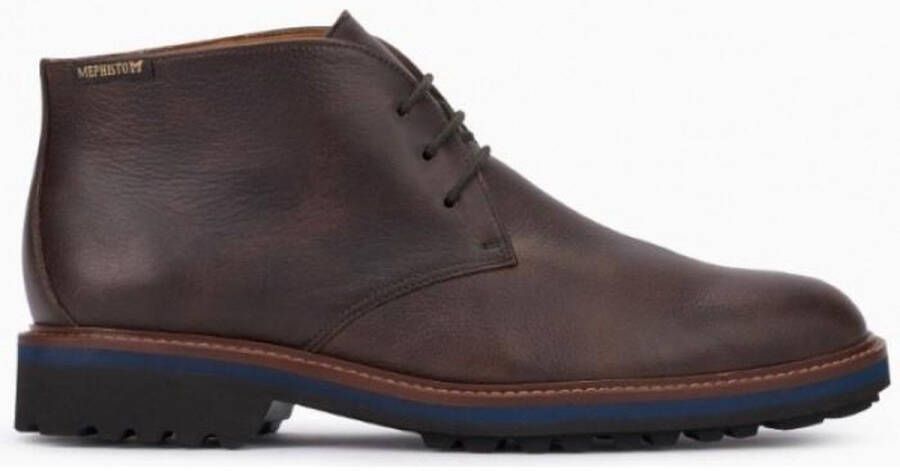 Mephisto BERTO NEVADA Vrije tijd half-hoogHeren veterschoenHeren sneakers Bruin