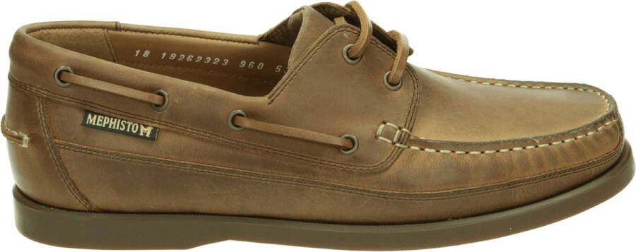 Mephisto BOATING GRIZZLY Volwassenen InstappersVrije tijdsschoenen Bruin