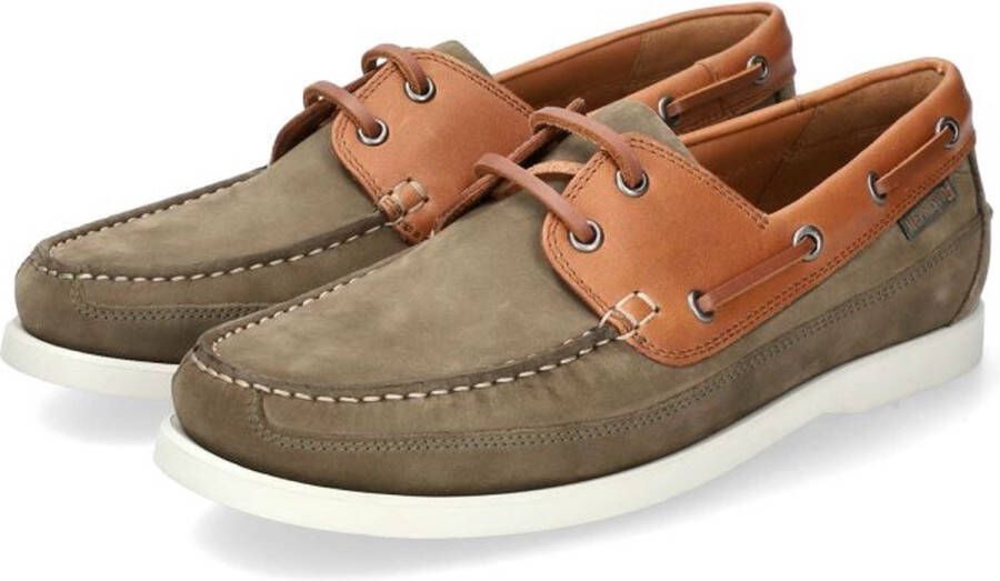 Mephisto Boating heren veterschoen groen