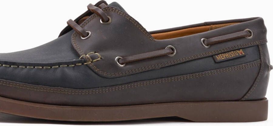 Mephisto Boating heren veterschoen zwart