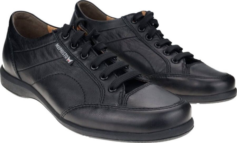 Mephisto Boran heren sneaker zwart