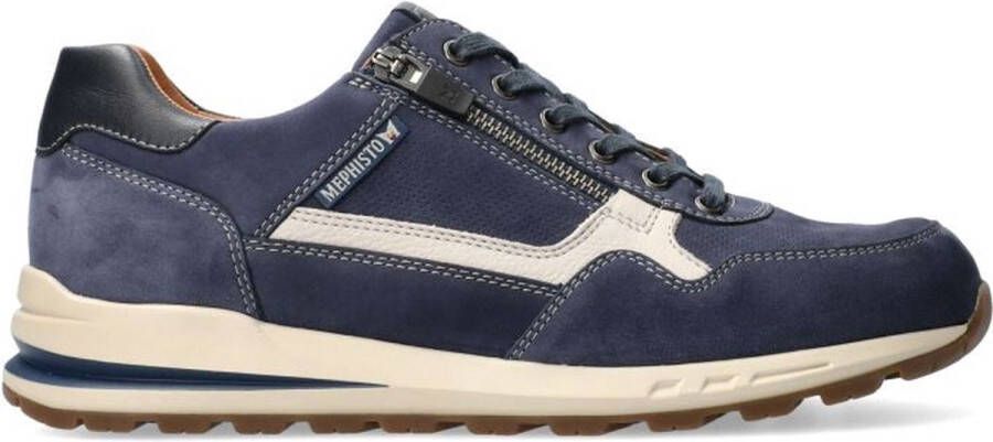 Mephisto Bradley heren sneaker blauw