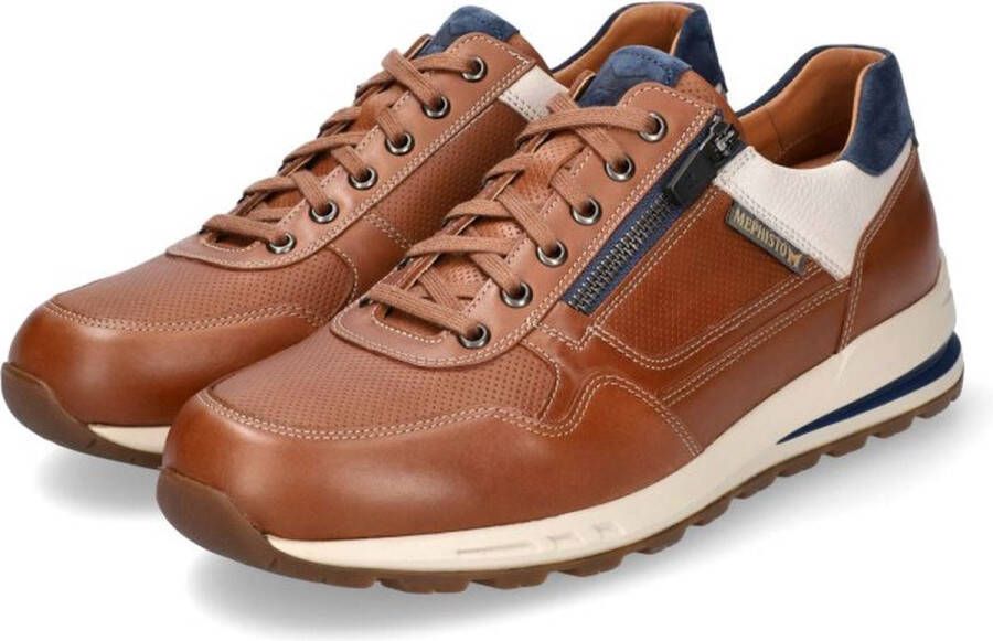 Mephisto Handgemaakte Bradley Sneaker met Soft-Air Middenzool Brown Heren - Foto 12
