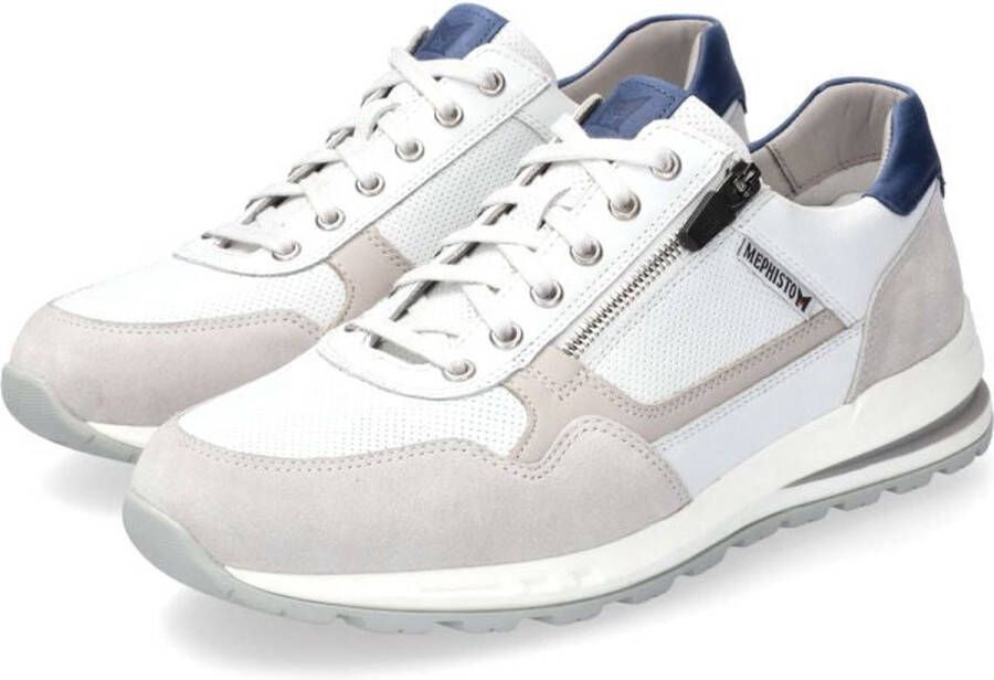 Mephisto Bradley heren sneaker wit