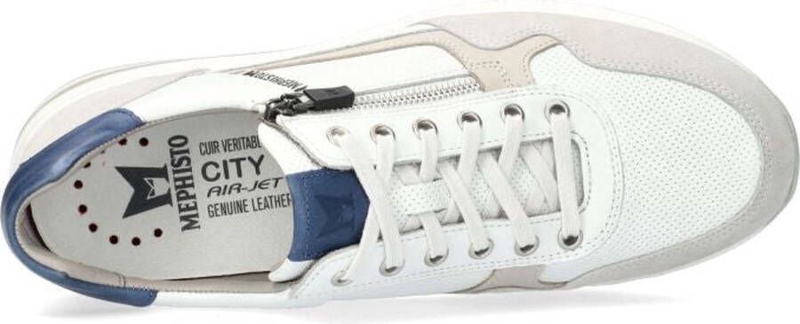 Mephisto Stijlvolle Bradley Sneaker voor Heren White Heren - Foto 6