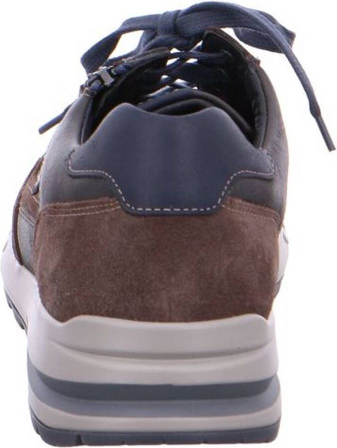 Mephisto Bradley Veterschoen Heren Blauw Bruin Grijs - Foto 4