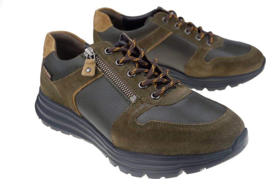 Mephisto Brayan heren sneaker groen