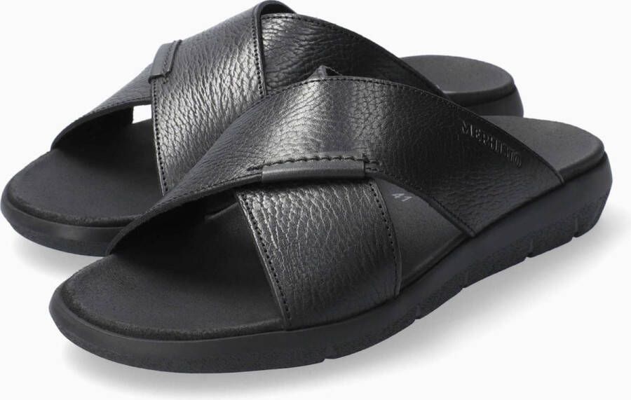 Mephisto Conrad heren sandaal zwart