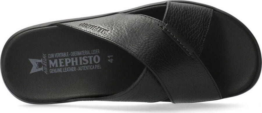 Mephisto Conrad heren sandaal zwart