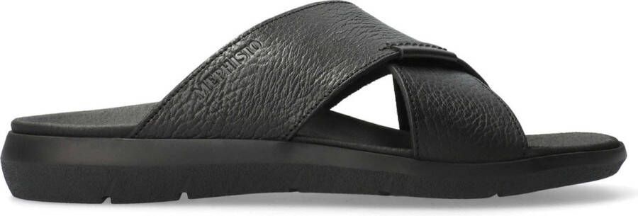 Mephisto Conrad heren sandaal zwart