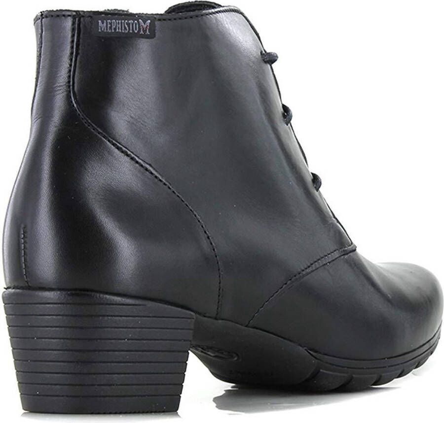 Mephisto Dames Enkellaarzen Zwart