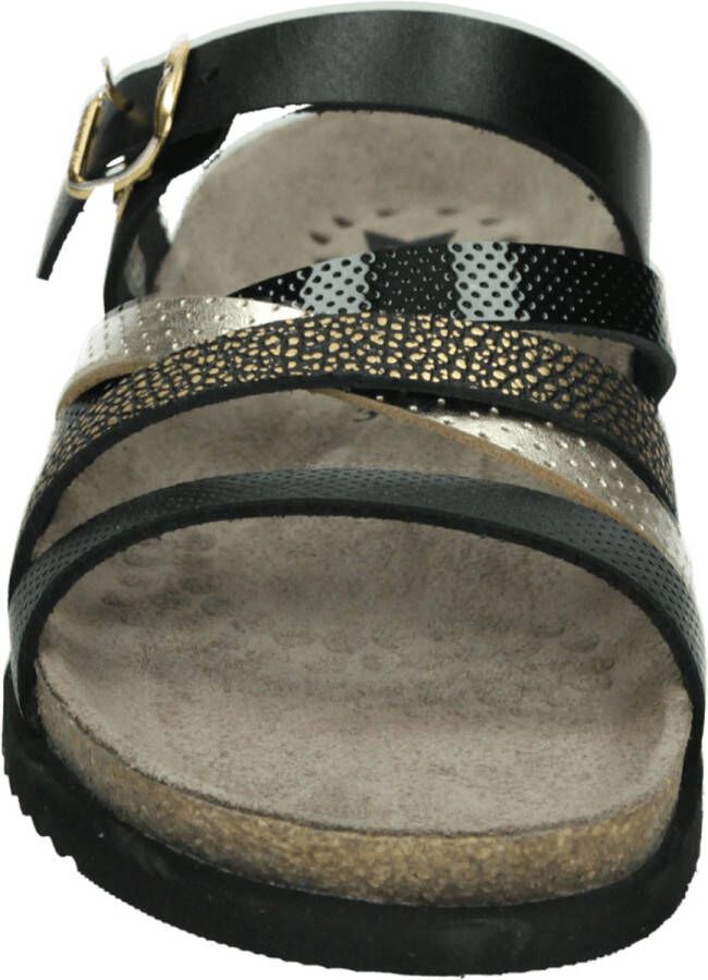 Mephisto Dames Slippers Huleda Black Zwart