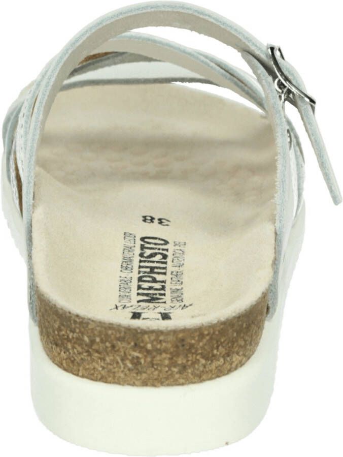 Mephisto Dames Slippers Huleda White Wit