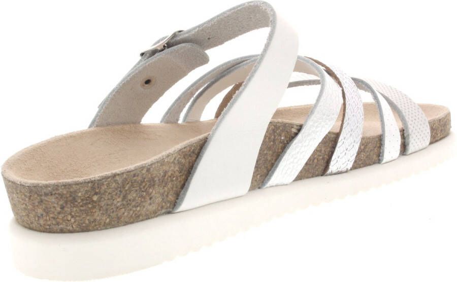 Mephisto Dames Slippers Huleda White Wit